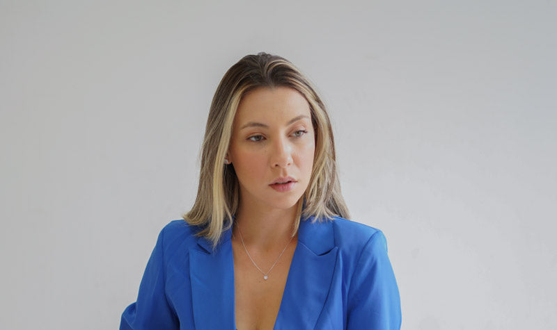 Solitaire - 925 Starling Silver Necklace 